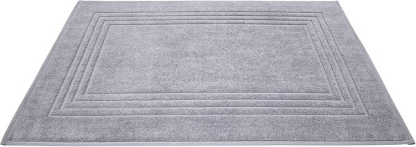 Dyckhoff Badematte Siena, Höhe 3 mm, beidseitig nutzbar, Baumwolle, rechteckig, 2er-Set, 2er Set