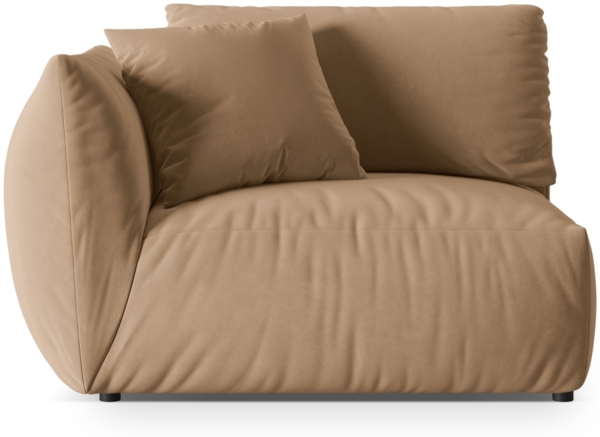 Micadoni Modul Chris Mittelgroß 1-Sitzer Links Samt Sand