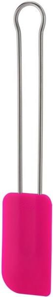 Rösle Teigschaber breit Silikon Pink 26cm