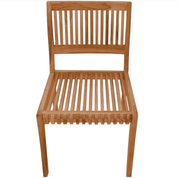 Teak Gartenstuhl Cremona - ohne Auflage Bild 3