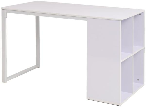 vidaXL Schreibtisch 120×60×75 cm Weiß 245721