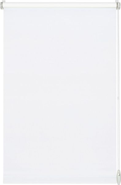 Gardinia Easyfix Rollo Uni, Reinweiß, 150x120 cm