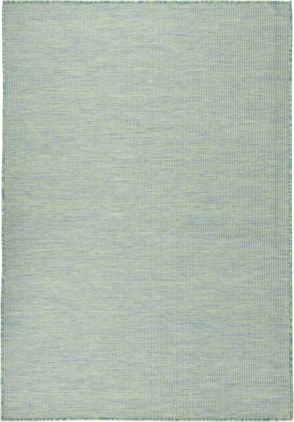 vidaXL Outdoor-Teppich Flachgewebe 160x230 cm Türkis 340804