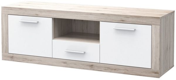 Newroom Lowboard Toshio, TV Lowboard Sandeiche Modern TV Schrank Fernsehtisch Wohnzimmer