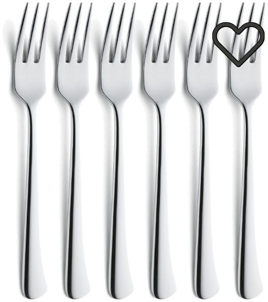 Amefa Chuletero 7038 - 6 steak forks on blister