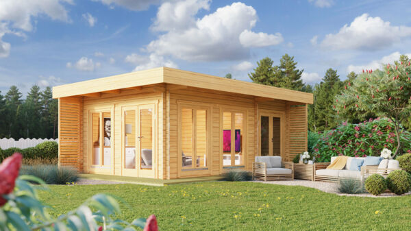 Gartenlounge Modell Petra 44 F Natur