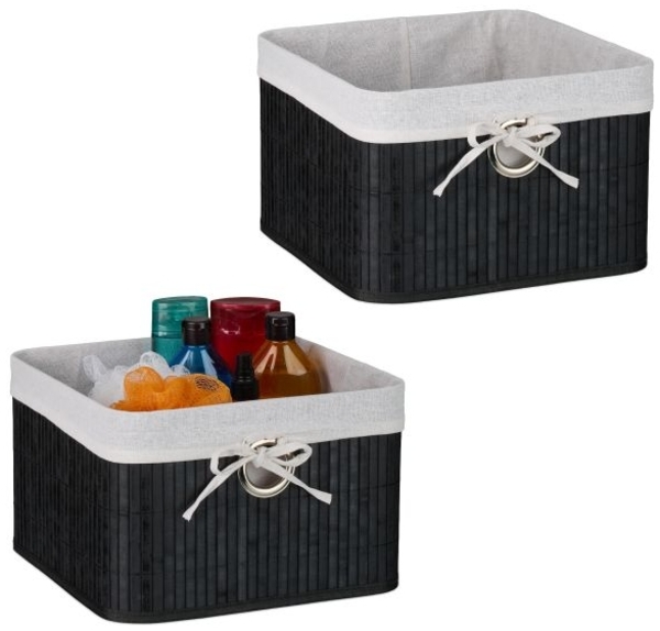 Aufbewahrungskorb Set aus Bambus 10051068_416