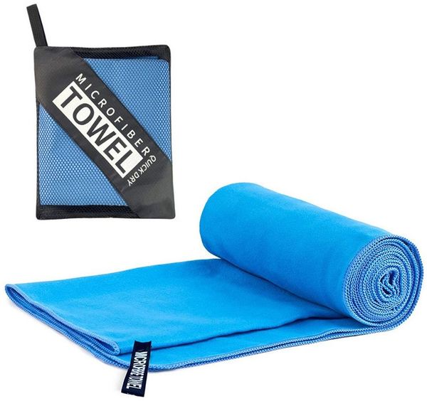 Agger Strandtuch Mikrofaser Handtuch Set-180x80 cm+80x40 cm, Strandtuch, Mikrofaser, (2-St), Sporthandtuch, Reisehandtuch, Strandtuch - schnelltrocknend und leicht