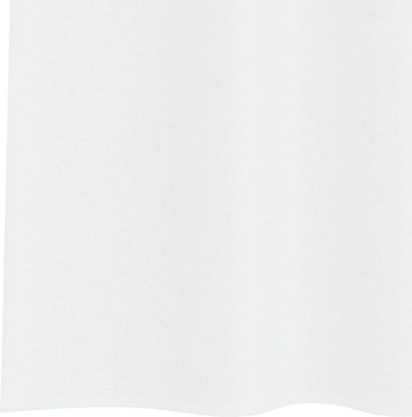 vidaXL Voile-Vorhang mit Vorhängen 2 pcs Weiß 225 x 140 cm Polyester 4108034 Bild 5