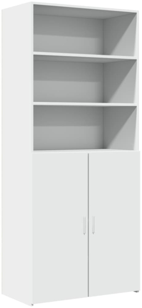 vidaXL Highboard Weiß 80x42,5x185 cm Holzwerkstoff 3281378