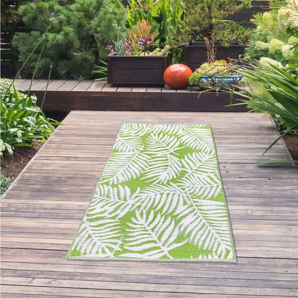 TeppichHome24 Outdoorteppich Outdoorteppich wetterfest Kunststoff Terrasse Strand grau, Rechteckig, Höhe: 5 mm