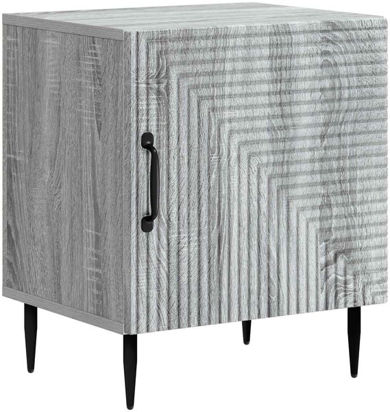 vidaXL Nachttisch Graues Sonoma 43 x 34,5 x 50 cm Holzwerkstoff 894807