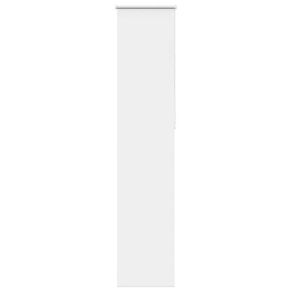 vidaXL Verdunkelungsrollo Weiß 40x210cm Stoffbreite 35,7 cm Polyester 4011948
