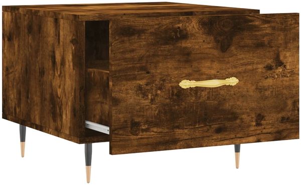 vidaXL Couchtische 2 Stk. Räuchereiche 50x50x40 cm Holzwerkstoff 829359 Bild 7