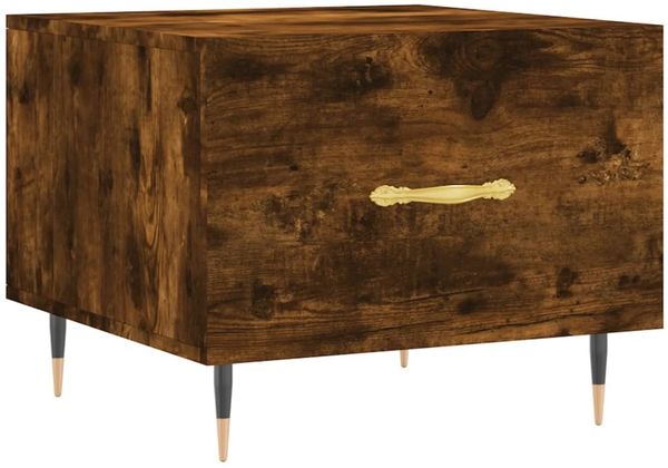 vidaXL Couchtische 2 Stk. Räuchereiche 50x50x40 cm Holzwerkstoff 829359 Bild 5