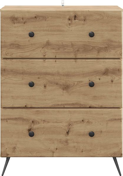 vidaXL Schubladenschrank Artisan-Eiche 66 x 34,5 x 90 cm Holzwerkstoff 895534 Bild 6