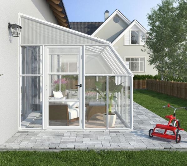Rion Kunststoff Anlehngewächshaus Sun Room 45 |