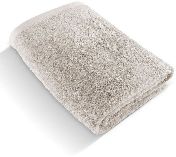 herzbach home Saunatuch Pura 80x200 cm, (1-St), 550g/m², Premium-Qualität, 100% Baumwolle, einfarbig