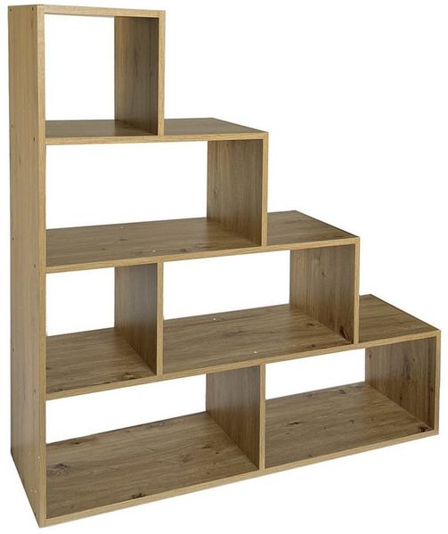 HTI-Living Bücherregal Bücherregal Thekla 11430, Stück 1-tlg, Stufenregal Raumteiler