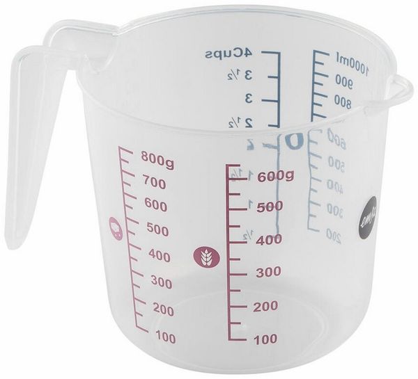 Emsa Messbecher Prep & Bake Kunststoff 1 L, PP-Kunststoff