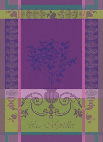 Garnier Thiebaut Geschirrtuch Myrtilles Violet von Garnier Thiebaut