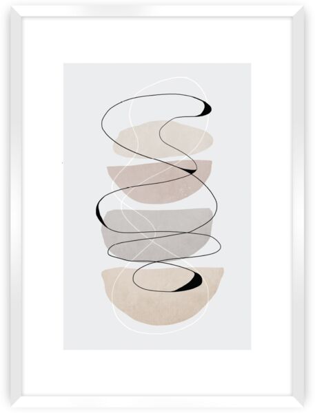 Dekoria Poster Abstract Lines II