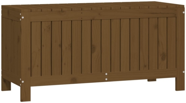 vidaXL Gartentruhe Honigbraun 108x42,5x54 cm Massivholz Kiefer 823832 Bild 9