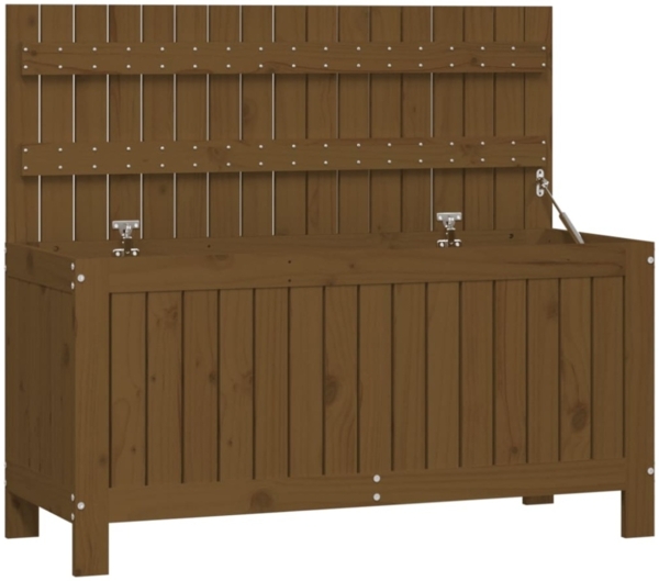 vidaXL Gartentruhe Honigbraun 108x42,5x54 cm Massivholz Kiefer 823832 Bild 7