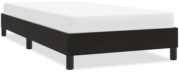 vidaXL Bettgestell ohne Matratze Schwarz 80x210 cm Samt 4101333