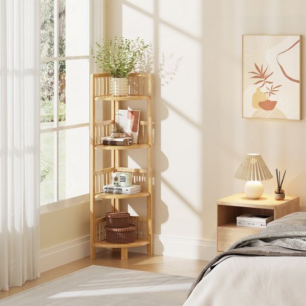 Dripex Standregal Badezimmerregal Bücherregal Eckregale für Küchen
