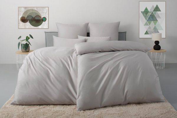 OTTO home Bettwäsche Luisa, Satin, 2 teilig, ab Gr. 135x200, auch in PREMIUM Qualitäten erhältlich, Streifen