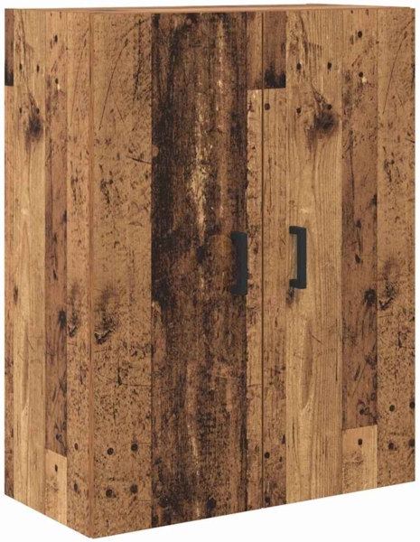 vidaXL Highboard Wandmontiert Altholz 69,5 x 34 x 180 cm Holzwerkstoff 3415714 Bild 6