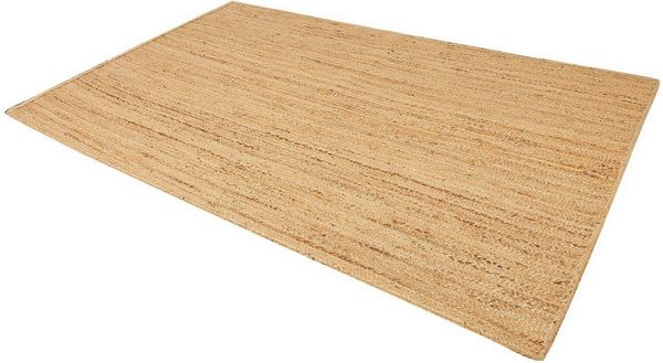 Myflair Möbel & Accessoires Läufer Lola, rechteckig, Höhe: 10 mm, Juteteppich, Wendeteppich, handgeflochten, 100% Naturfaser, Boho-Style