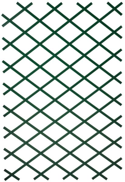 Nature Garten-Rankgitter 2 Stk. 100×200 cm PVC Grün 276936