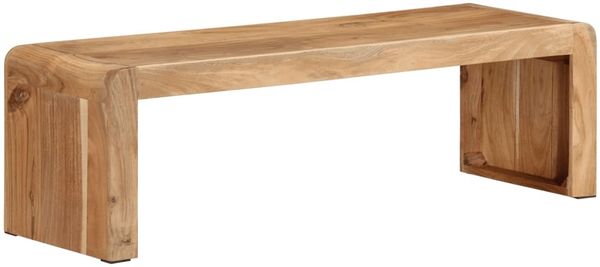 vidaXL TV-Ständer 110x33x33 cm Massivholz Akazie 351648