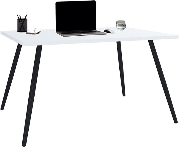 VCM Schreibtisch Salia 920613 Weiß H. 70 x B. 110 x T. 50 cm