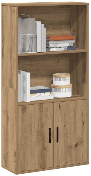 vidaXL Bücherregal Artisan-Eiche 60x24x120 cm Holzwerkstoff 860426