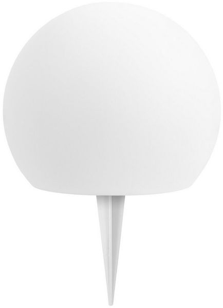 OTTO home LED Solarleuchte LED-Solar Kugel 2er-Set, Ø 15cm & 20cm, RGB + Warmweiss, Ein-/Ausschalter, LED fest integriert, Warmweiß, RGB, mit Erdspieß