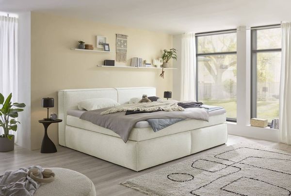 Boxspringbett Sandon 180x200 cm | 240x200 cm– Familienbett Pixie