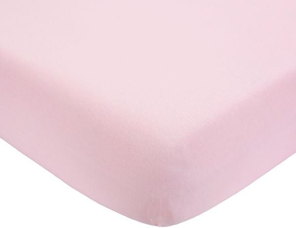 Spannbettlaken, 60x120 cm, Rosa
