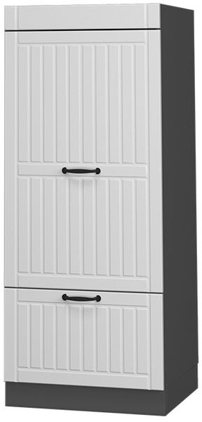 Mikrowellenschrank Fame-Line Weiß Landhaus 60 cm Vicco