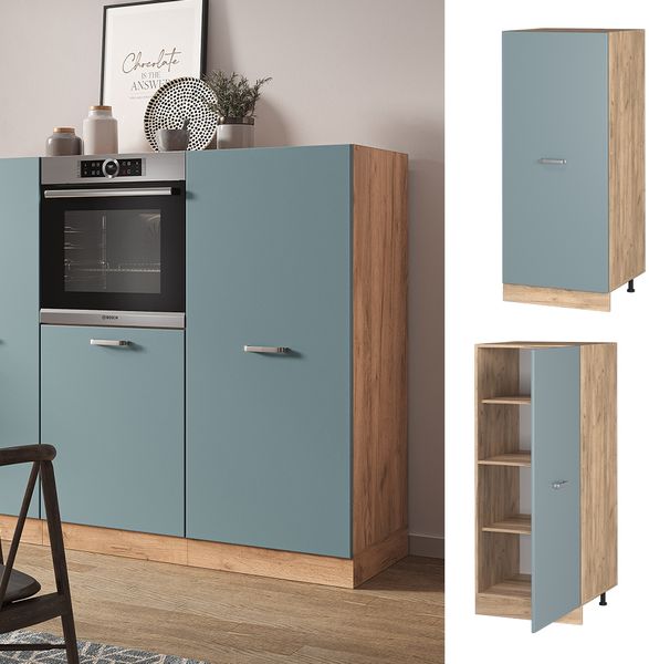 Vorratsschrank R-Line Blau-Grau 60 cm Vicco Bild 2