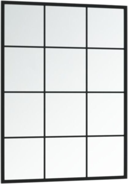 vidaXL Wandspiegel 3 Stk. Schwarz 80x60 cm Metall 3189033 Bild 3