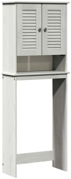 vidaXL Toilettenschrank VIGO Weiß und Antikweiß 60 x 27 x 161 cm 4019128