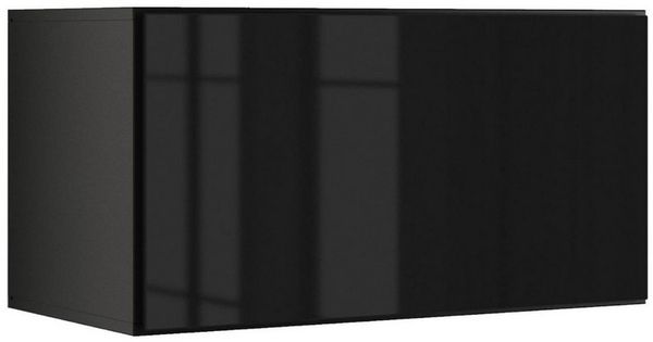 BMG Möbel Schranksystem Modul+ (Einzelschränke und Regale kombinierbar im Baukastenprinzip, wählbar aus Regal, Schrank mit Tür oder Schrank mit Klappe) mit oder ohne Fronten, griffloses Design, Made in Germany