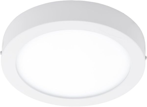 Eglo 96669 Smart Light LED Aufbaulauchte FUEVA-C Ø22,5cm rund, dimmbar in weiß, 2700-6500K Connect RGB+TW