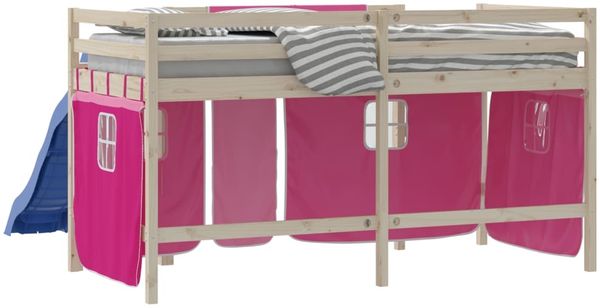 vidaXL Vorhänge für Hochbett Rosa Polyester 835915 Bild 7