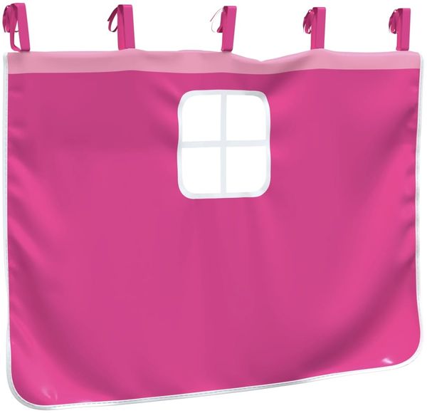 vidaXL Vorhänge für Hochbett Rosa Polyester 835915 Bild 8