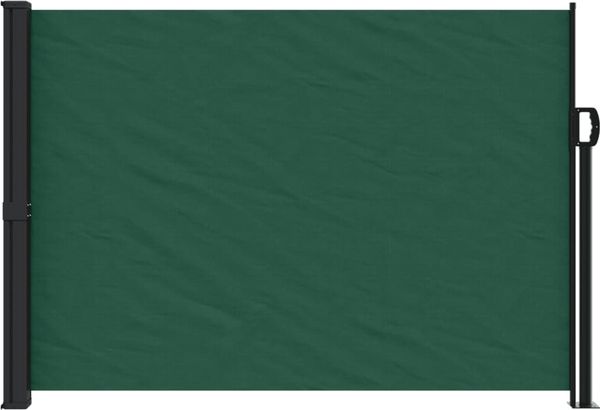 vidaXL Seitenmarkise Ausziehbar Dunkelgrün 140x300 cm 4004305 Bild 3