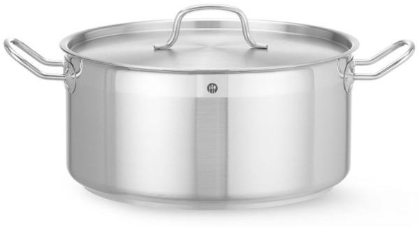 Kochtopf, Niedrig - Mit Deckel, Hendi, Profi Line, 12L, ?320X(H)150Mm